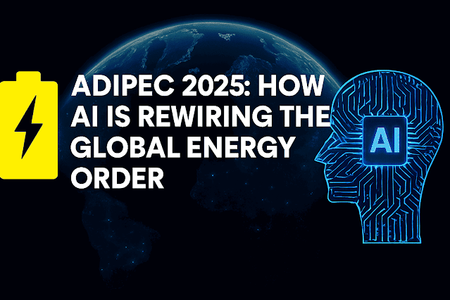 🔋 ADIPEC 2025 How AI Is Rewiring the Global Energy Order