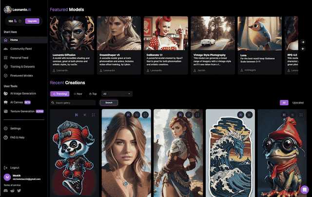 User Experience leonardo ai image Generation